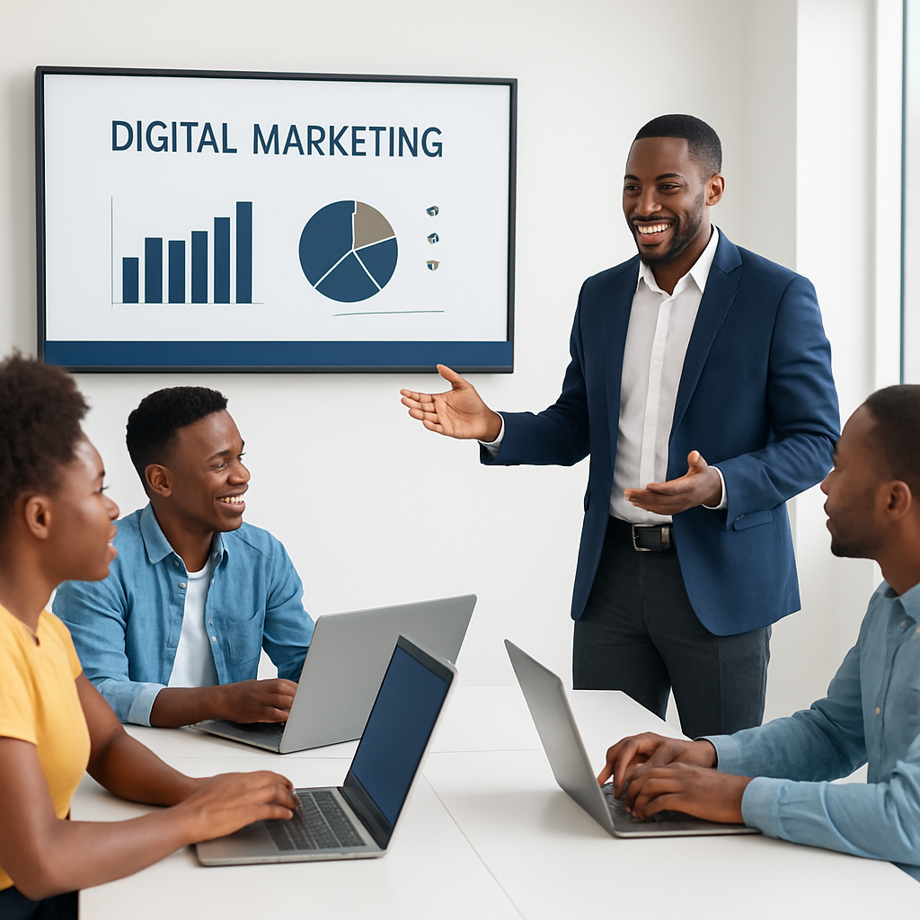 Nolatonic digital marketing training session in progress